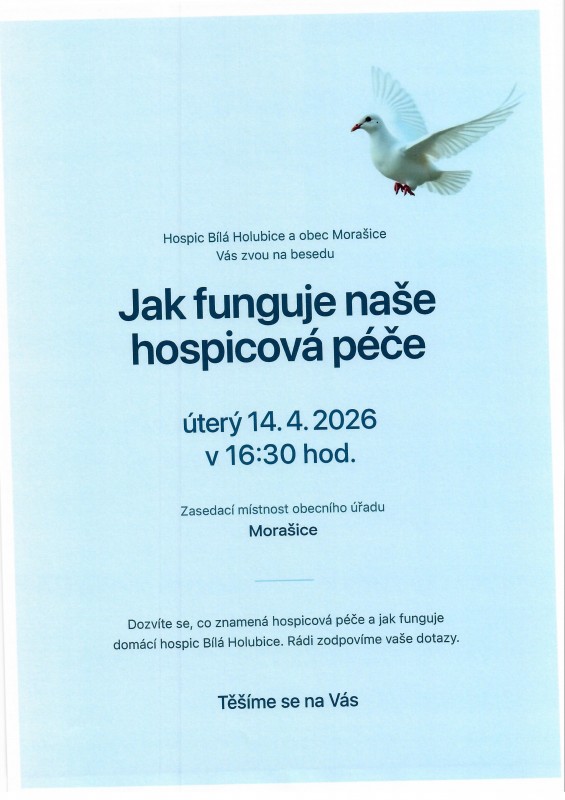 PŘEDNÁŠKA: Jak funguje hospicová péče?